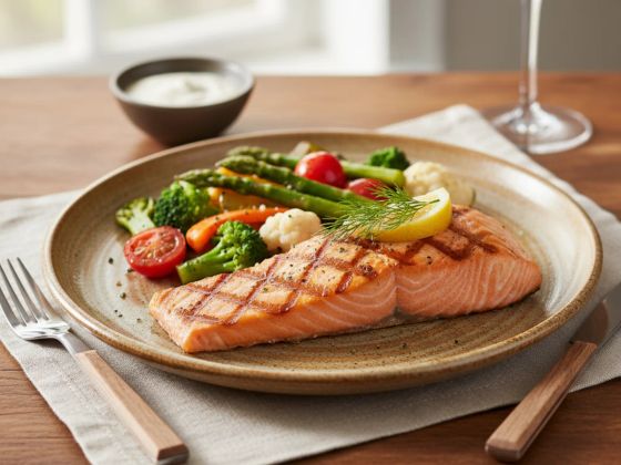 Grilled Salmon