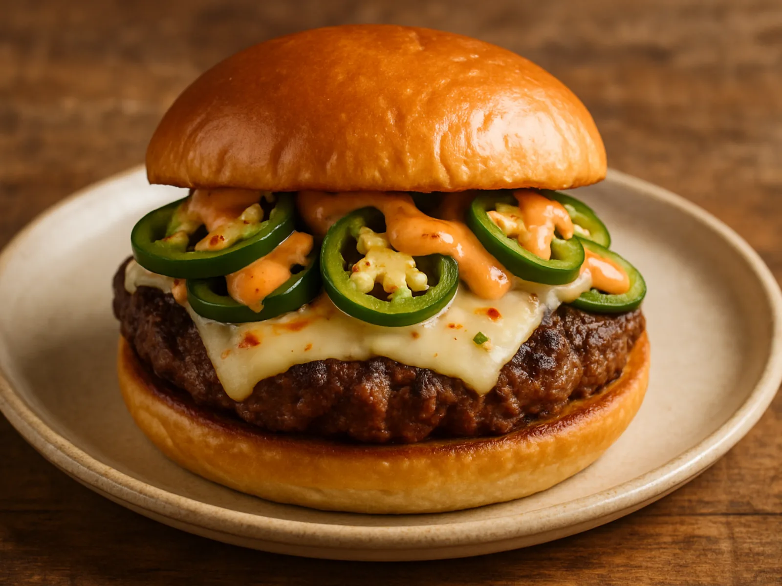 Spicy Jalapeno Burger